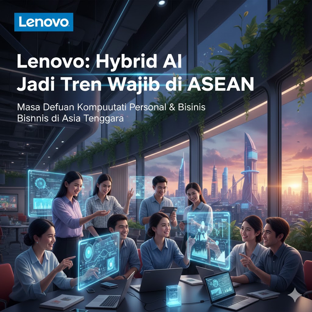 Lenovo: Hybrid AI Jadi Tren Wajib di ASEAN