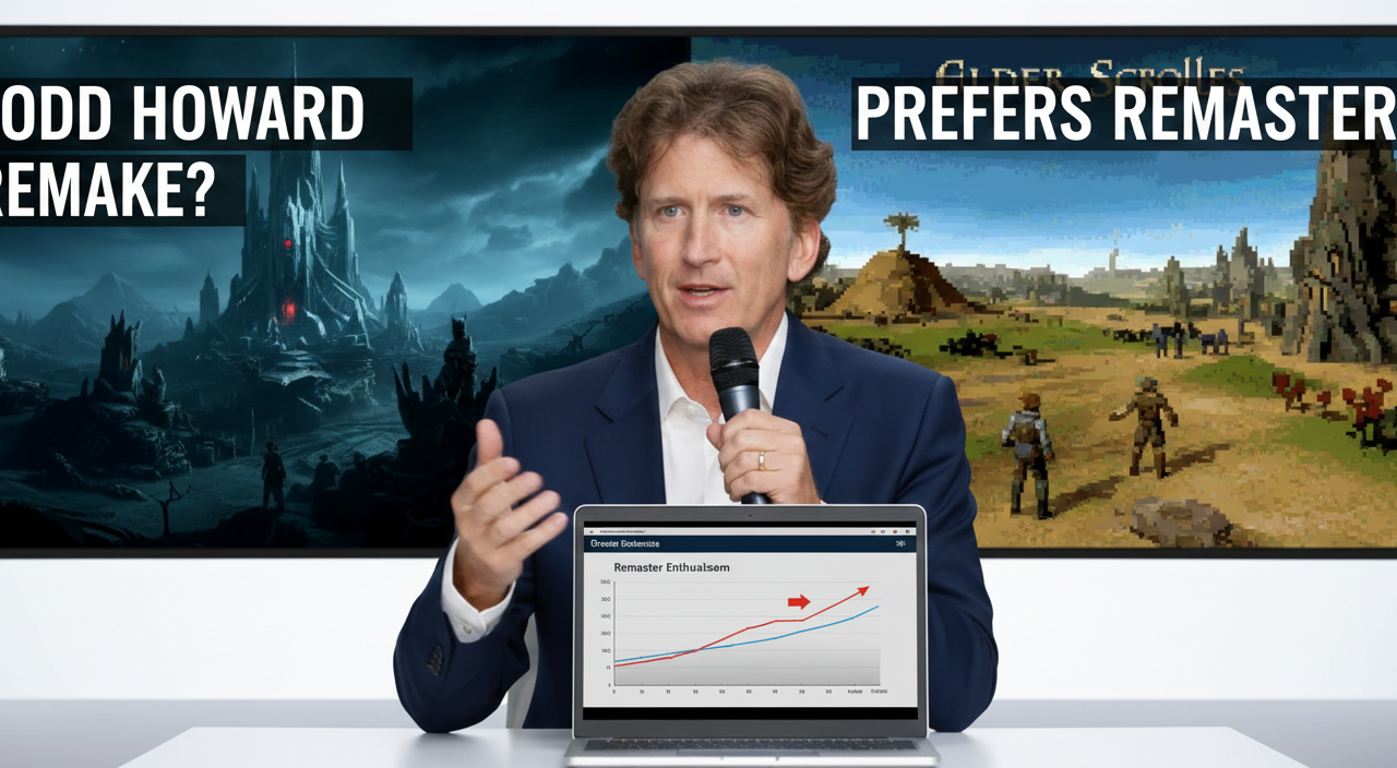 Todd Howard remake lebih memilih remaster dibandingkan game remake