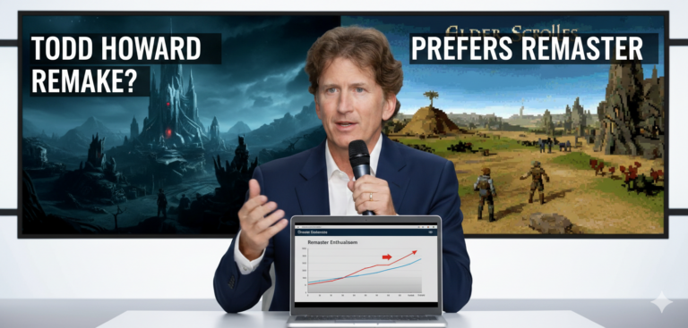 Todd Howard remake lebih memilih remaster dibandingkan game remake