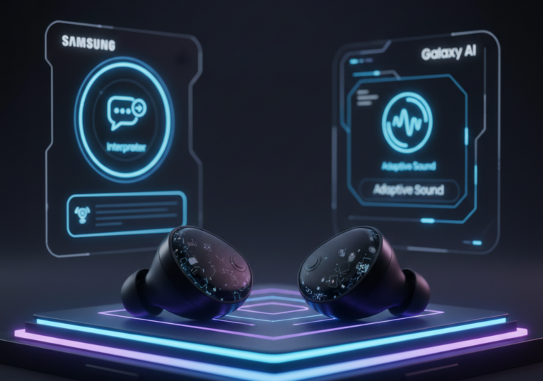 Galaxy AI Galaxy Buds hadir dengan fitur Adaptive Sound dan Interpreter