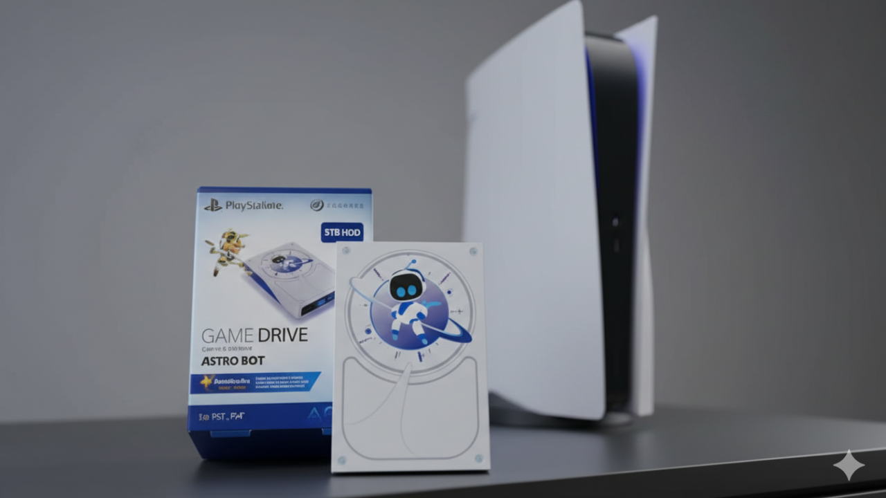Review Seagate Astro Bot Limited Edition Game Drive 5TB PS5