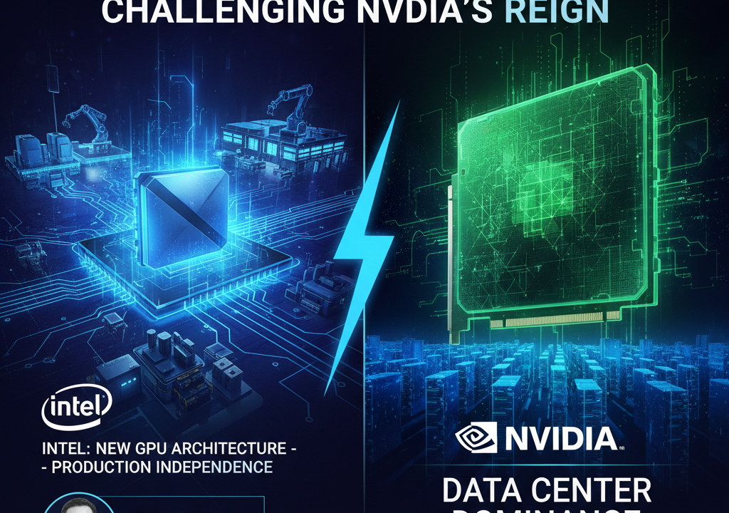 Intel rilis GPU baru untuk server data center guna menantang dominasi NVIDIA