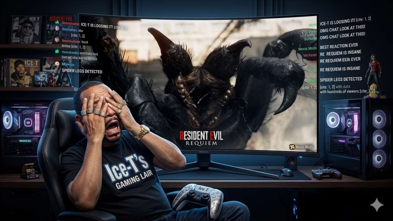 monster laba-laba resident evil requiem yang menakuti pemain