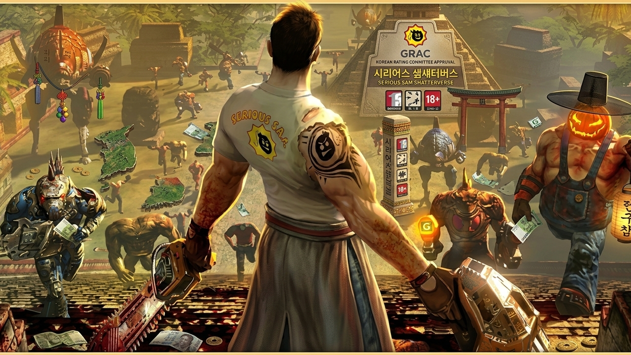 Serious Sam Shatterverse muncul di badan rating Korea Selatan