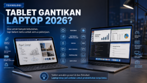 Tablet gantikan laptop di tahun 2026