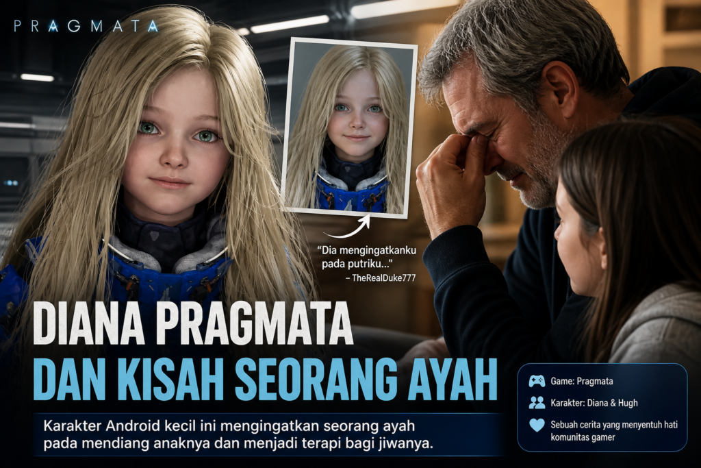 Diana Pragmata ayah teringat mendiang anaknya