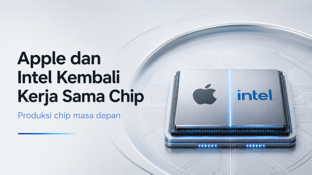 Apple dan Intel kembali kerja sama untuk produksi chip masa depan