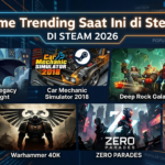 Game Trending Saat Ini di Steam 2026 dengan daftar game populer terbaru