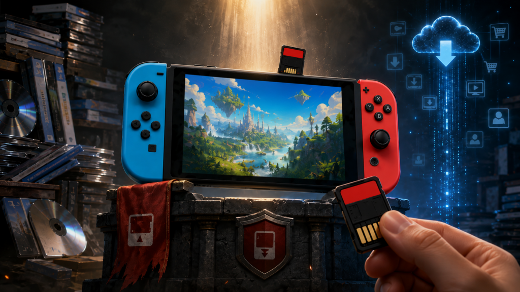 Nintendo menjadi benteng terakhir game fisik melalui cartridge Switch 2