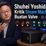 Shuhei Yoshida kritik Steam Machine buatan Valve setelah mencoba performa, controller, dan desain compact perangkat gaming tersebut.