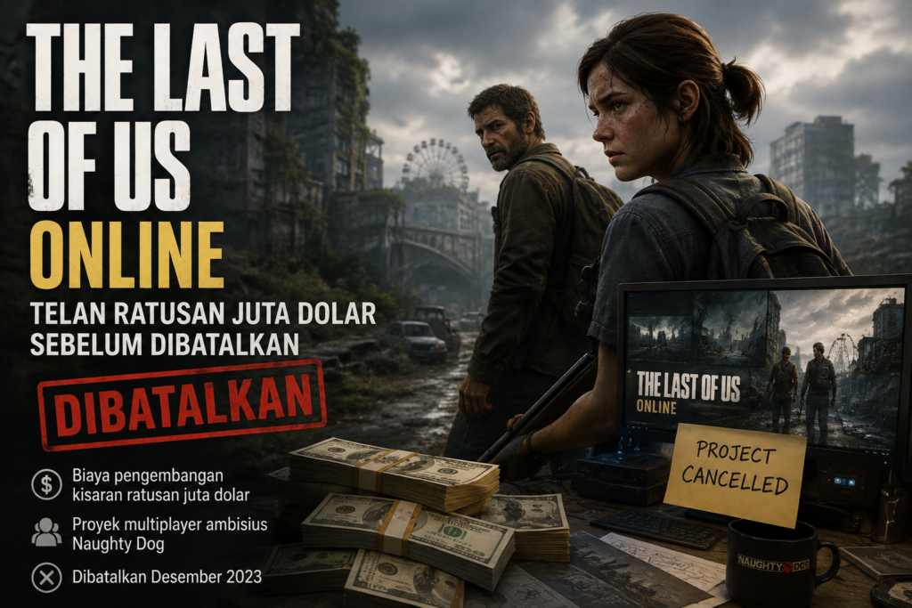 Last of Us Online disebut menghabiskan ratusan juta dolar sebelum dibatalkan