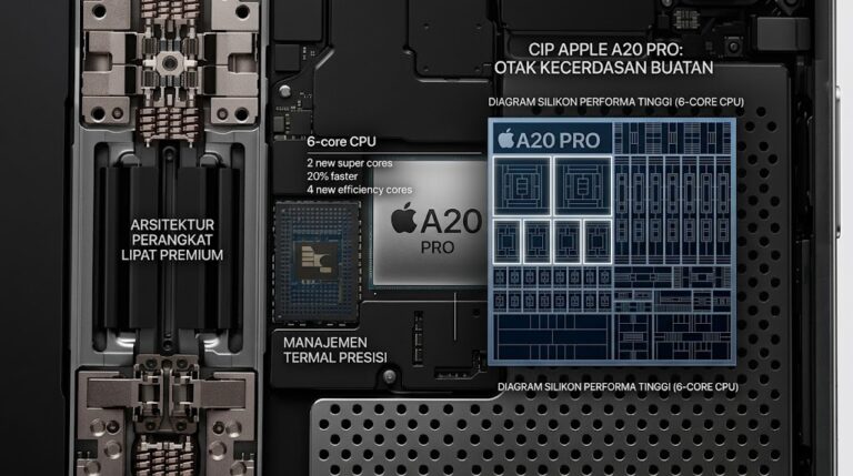 Cip Apple A20 Pro menjadi otak utama mesin seri iPhone terbaru