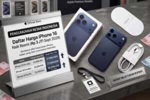 Daftar terbaru harga iPhone 16 naik di gerai resmi Indonesia