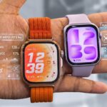 Gambar hands-on jam tangan pintar Huawei Watch Fit 5 yang memiliki fitur layar luas